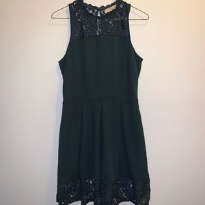 Green Lace Dress